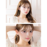 リボンモチーフゴールドチェーンピアス 韓国アクセサリー ピアス | Tika | 詳細画像2