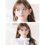 リボンモチーフゴールドチェーンピアス 韓国アクセサリー ピアス | Tika | 詳細画像4