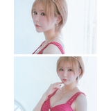 スクエアビジューYラインゴールドピアス&ネックレスセット アクセサリーセット | Tika | 詳細画像3