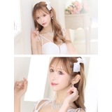 ティアラインビジュー×パールピアス＆ネックレスセット アクセサリーセット アクセ… | Tika | 詳細画像3 