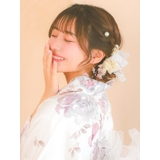 ドライフラワーモチーフガーリーヘアアクセサリー11点セット 浴衣アクセサリー | Tika | 詳細画像1