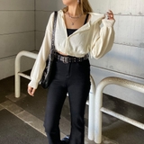 スクエアストーンモチーフ2連ネックレス レディース ファッション | non-hedge  | 詳細画像1 