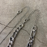 スクエアストーンモチーフ2連ネックレス レディース ファッション | non-hedge  | 詳細画像29 