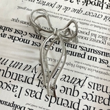 ★WEB限定★シルバーリボンヘアクリップ | non-hedge | 詳細画像6