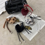 ファーハートチャームストラップ | non-hedge  | 詳細画像1 