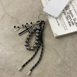 ブラック | クロスチャームストラップ | non-hedge 