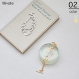 メタルチェーンブレスレット 大人な雰囲気のあるチェーンデザイン 小物 | titivate | 詳細画像1 