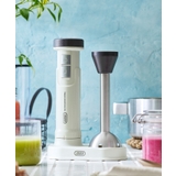 アッシュホワイト | 【Toffy/トフィー】コードレスハンドブレンダー | Toffy store