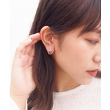 mille blanc チェーンリング2wayピアス | TRANSIT ACCSESSORY | 詳細画像6
