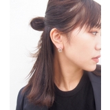 mille blanc チェーンリング2wayピアス | TRANSIT ACCSESSORY | 詳細画像5