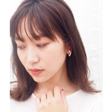 mille blanc パールが並んだプチピアス | TRANSIT ACCSESSORY | 詳細画像3