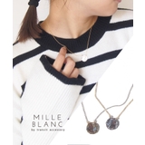 mille blanc セットモチーフネックレス | TRANSIT ACCSESSORY | 詳細画像1