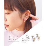 mille blanc プチメタルピアス | TRANSIT ACCSESSORY | 詳細画像1