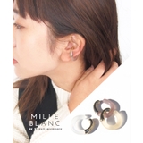 mille blanc アクリルコンビイヤーカフ | TRANSIT ACCSESSORY | 詳細画像1