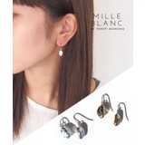 mille blanc ビーンズモチーフピアス | TRANSIT ACCSESSORY | 詳細画像1
