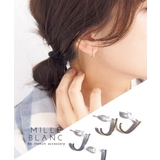 mille blanc 樹脂ポストピアス | TRANSIT ACCSESSORY | 詳細画像1