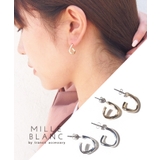 mille blanc フープピアス | TRANSIT ACCSESSORY | 詳細画像1