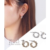 mille blanc フープピアス | TRANSIT ACCSESSORY | 詳細画像1