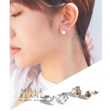 mille blanc シンプルプチピアス | TRANSIT ACCSESSORY | 詳細画像1