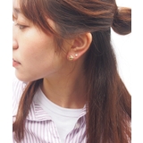 mille blanc キルティングセットピアス | TRANSIT ACCSESSORY | 詳細画像3