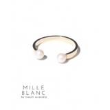 ゴールド | mille blanc パールつきゴールドリング | TRANSIT ACCSESSORY 