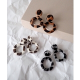 【milleblanc】ピアス アニマル レオパード | TRANSIT ACCSESSORY  | 詳細画像1 