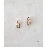 C | ピアス ポストピアス キュービックジルコニア | TRANSIT ACCSESSORY