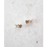 E | ピアス ポストピアス キュービックジルコニア | TRANSIT ACCSESSORY