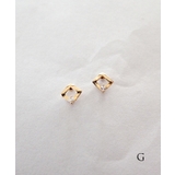 G | ピアス ポストピアス キュービックジルコニア | TRANSIT ACCSESSORY