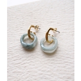 ブルー | ピアス アクリル ポストピアス | TRANSIT ACCSESSORY