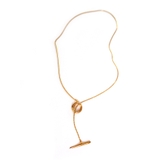 ゴールド | SALON オリジナルマンテルがポイントのチェーンチョーカー ネックレス | TRANSIT ACCSESSORY