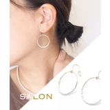 SALON K14GF×SV925ピアス バイカラー | TRANSIT ACCSESSORY | 詳細画像1