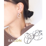 SALON K14GF×SV925ピアス バイカラー | TRANSIT ACCSESSORY | 詳細画像1