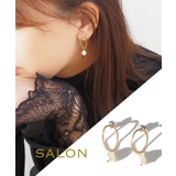 SALON オリジナル淡水パールピアス 華奢 | TRANSIT ACCSESSORY | 詳細画像1