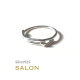 シルバー | SALON SILVER925リング #11 | TRANSIT ACCSESSORY