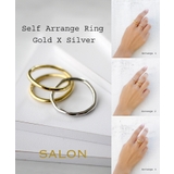 ゴールド×シルバー | オリジナル リング 13号 | TRANSIT ACCSESSORY