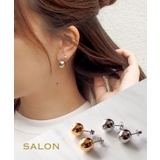 シルバー | 【SALON】オリジナル ピアス 厚メッキ | TRANSIT ACCSESSORY