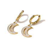 ゴールド | ムーンピアス【韓国ファッション】 | Ulysses