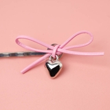 【2個セット】リボンハートチャームヘアピン | URBAN CHERRY | 詳細画像7 