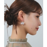パール ボリューム フープ ピアス 結婚式 お呼ばれ パーティー | kana | 詳細画像5