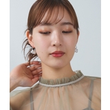 パール ボリューム フープ ピアス 結婚式 お呼ばれ パーティー | kana | 詳細画像4
