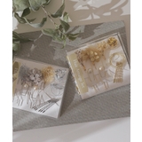 ドライフラワー 金箔 パール Uピン ヘアピン 結婚式 パーティ ヘアアレンジ | kana | 詳細画像12