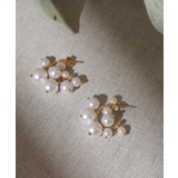 パール ボリューム フープ ピアス 結婚式 お呼ばれ パーティー | kana | 詳細画像10