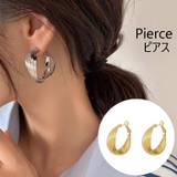 ツイスト フープ ピアス | VICTORIA | 詳細画像1