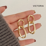 ダブルリングピアス ラウンドピアス シンプル | VICTORIA | 詳細画像8 