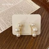 イヤリング パール 3連 | VICTORIA | 詳細画像8 
