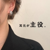 トリプルCイヤリング 3連メタル イヤーカフ風 | VICTORIA | 詳細画像5 