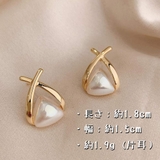 クロスラインパールピアス レディース アクセサリー | VICTORIA | 詳細画像8
