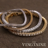 テニスブレスレット キュービックジルコニア レディース | VINGTAINE | 詳細画像1