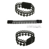 ブラックレースブレスレット/レースアクセサリー B4056 | VINGTAINE | 詳細画像2 